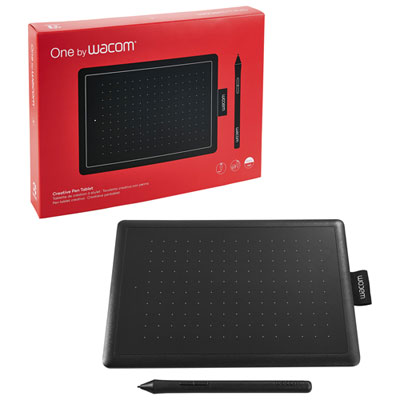Image of Wacom One by Wacom Graphic Tablet with Stylus - Small