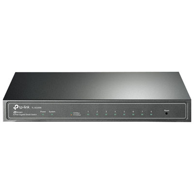 Tp-Link Jetstream 8-Port Gigabit Network Switch (Tl-Sg2008P)
