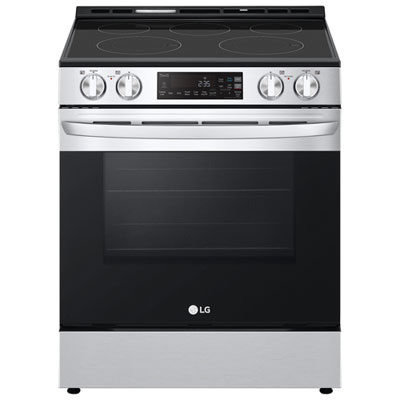 LG 30" 6.3 Cu. Ft. 5-Element Slide-In Electric Range (LSEL6331F) - Stainless Steel The oven is a beautiful blue color usually seen in much more expensive ranges