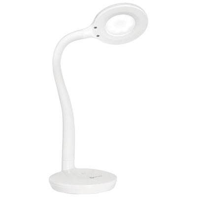 Image of OttLite Soft Touch Traditional LED Desk Lamp - White