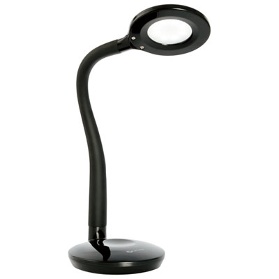 Image of OttLite Soft Touch Traditional LED Desk Lamp - Black
