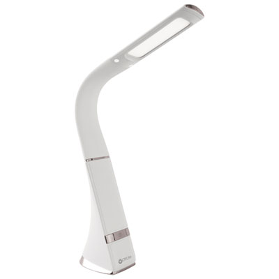 Image of OttLite ClearSun Recharge Traditional LED Desk Lamp - White
