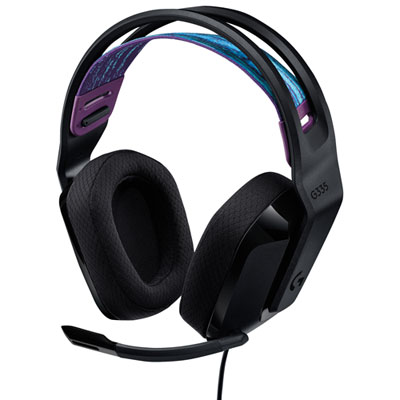 Image of Logitech G335 Gaming Headset - Black