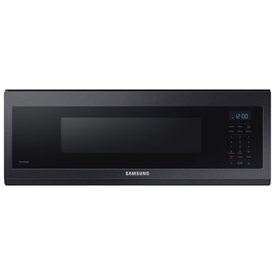 Image of Samsung Over-The-Range Microwave - 1.1 Cu. Ft. - Black Stainless Steel