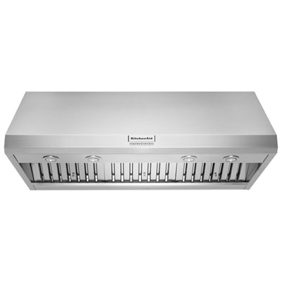 KitchenAid 48" Wall Mount Chimney Range Hood (KVWC908KSS) - Stainless Steel