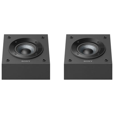 Open Box - Sony SS-CSE 100-Watt Dolby Atmos Speaker - Pair - Black