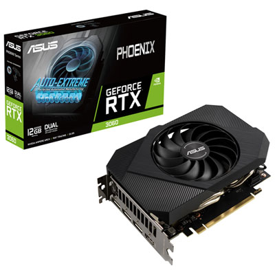 Image of ASUS Phoenix NVIDIA GeForce RTX 3060 V2 12GB GDDR6 Video Card