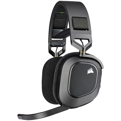 Corsair HS80 RGB Wireless Gaming Headset with Microphone - Carbon [This review was collected as part of a promotion