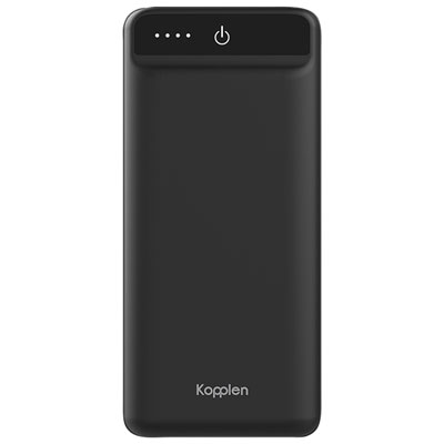 Kopplen Compact 20,000 mAh Dual USB Power Bank - Black Best Battery Bank owned