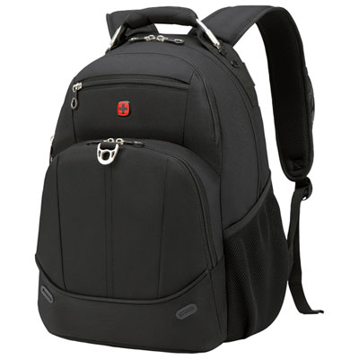 Image of Wenger 15.6   Laptop Commuter Backpack - Black