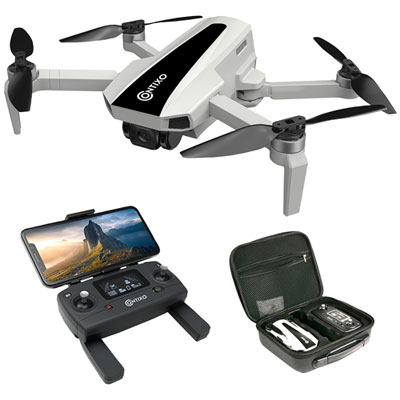 Image of Contixo F31 Quadcopter Drone with Camera & Controller - Grey/Black