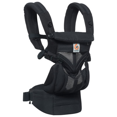 Ergobaby Omni 360 Cool Air Mesh Four Position Baby Carrier - Onyx