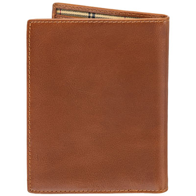 Mancini Casablanca RFID Genuine Leather Bi-fold Passport Cover