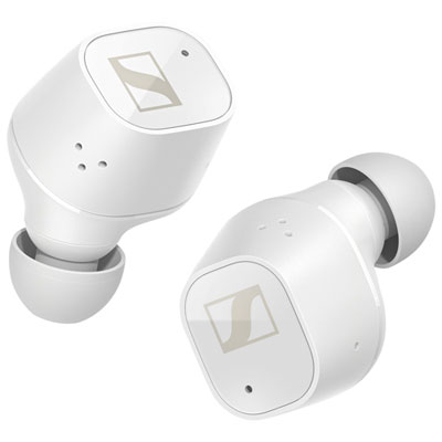 Image of Sennheiser CX Plus In-Ear Noise Cancelling True Wireless Earbuds - White