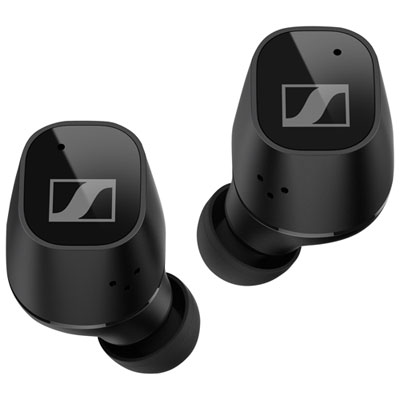 Image of Sennheiser CX Plus In-Ear Noise Cancelling True Wireless Earbuds - Black