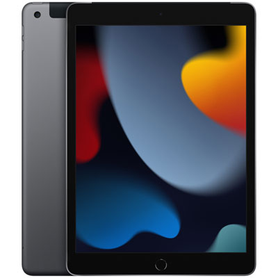 Image of Apple iPad 10.2   64GB with Wi-Fi & 4G LTE (9th Generation) - Space Grey