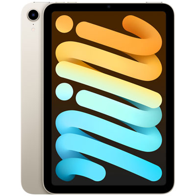 Image of Apple iPad mini 8.3   256GB with Wi-Fi (6th Generation) - Starlight