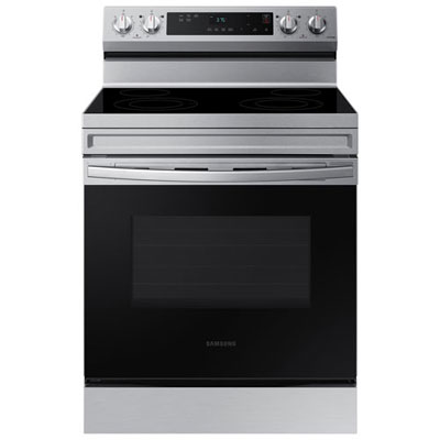 "Samsung 30"" 6.3 Cu. Ft. Freestanding Electric Range (NE63A6111SS) -Stainless -Open Box -Scratch & Dent"