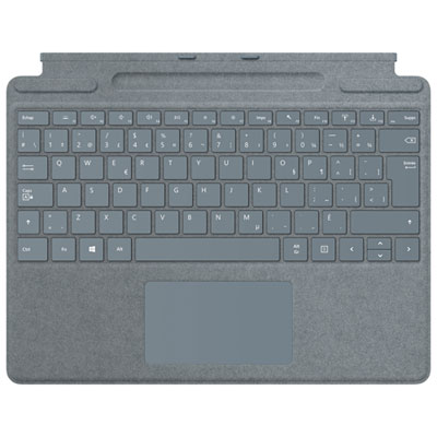 Image of Microsoft Surface Pro Signature Keyboard - Ice Blue - Bilingual