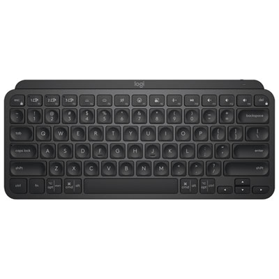 Image of Logitech MX Keys Mini Bluetooth Backlit Ergonomic Keyboard - Black