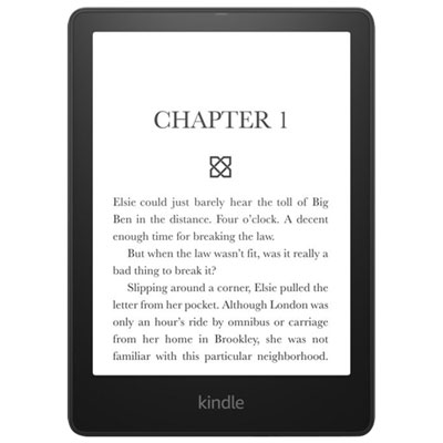 Image of Amazon Kindle Paperwhite 32GB Signature Edition 6.8   Digital eReader (B08N2QK2TG) - Black