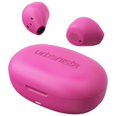 Urbanista Lisbon In-Ear True Wireless Earbuds - Blush Pink Great Headphones