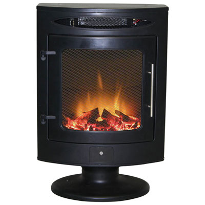 Image of Paramount Mistral Electric Fireplace - 5000 BTU - Black