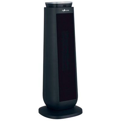Image of Ecohouzng Oscillating Tower Ceramic Heater - 10   - Black