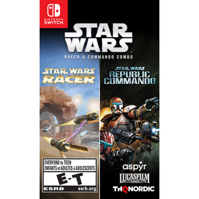 Image of Star Wars Racer and Commando Combo (Switch)
