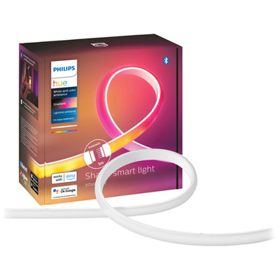 Extensions Lumineuses Del Intelligentes Hue Gradient 1 M (3,3 Pi) Philips - Ambiance Blanche/colorée Nice this was a great purchase for me I love it a lot