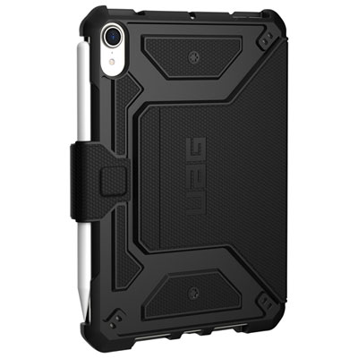 UAG Metropolis Folio Case for iPad mini (6th Gen) - Black UAG Metropolis foliocase for iPad mini Gen 6