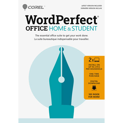 Image of Corel WordPerfect Office Home & Student (PC) - Digital Download