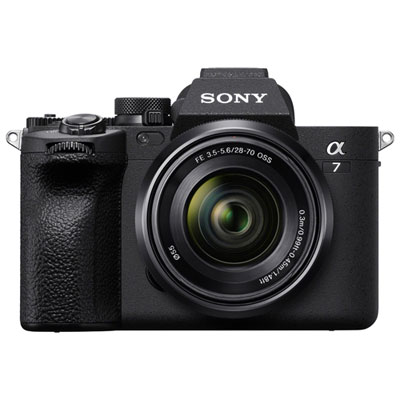 Sony Alpha 7 IV Full-Frame Mirrorless Camera with 28-70mm Lens Kit Sony has some of the best dslr cameras and the A7IV truly meets all my expectations! 