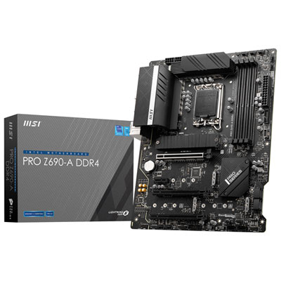 Image of MSI PRO Z690-A DDR4 ATX LGA 1700 DDR4 Motherboard for 12th Gen Intel CPUs