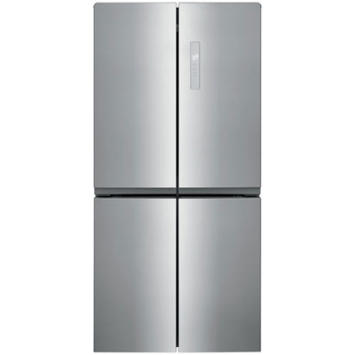 "Frigidaire 33"" 17.4 Cu. Ft. French Door Refrigerator (FRQG1721AV) - Steel - Open Box - Perfect Condition"