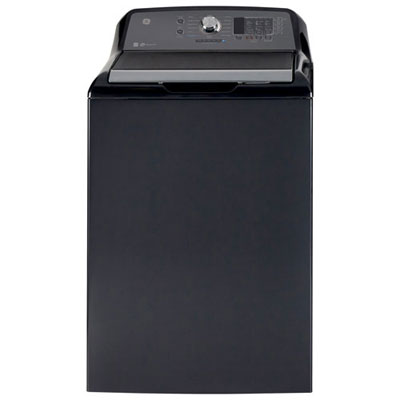 Open Box (Scratch & Dent) GE 5.3 Cu. Ft. (IEC) Top Load Washer Deep Fill with Precise Fill and SaniFresh ENERGY STAR (GTW680BMRDG) - Diamond Grey