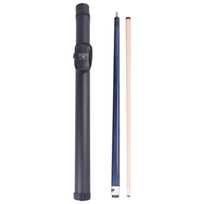Hathaway Conquest 58" Maple Cue and and Case Set - Blue