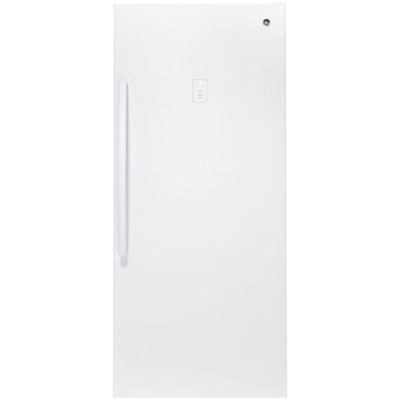 GE 21.3 Cu. Ft. Frost-Free Upright Freezer (FUF21SMRWW) - Open Box - Scratch & Dent
