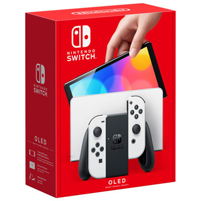 Image of Open Box - Nintendo Switch (OLED Model) Console - White