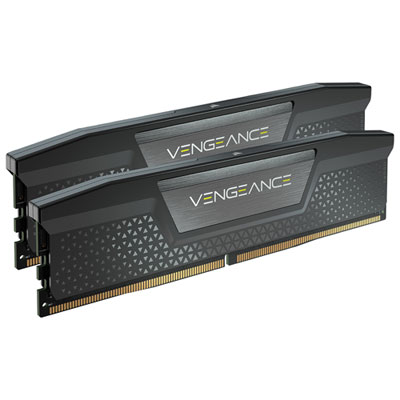 Corsair Vengeance C40 32GB (2 x 16GB) DDR5 5200MHz Desktop Memory (CMK32GX5M2B5200C40) Solid ram