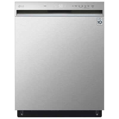 LG 24" 50dB Built-In Dishwasher (LDFN3432T) - Stainless Steel - Open Box - Perfect Condition