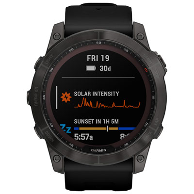 Garmin fēnix 7X Sapphire Solar 51mm Bluetooth Multisport Smartwatch - Carbon Grey/Black/Titanium Back This is by leaps and bounds, the best smart watch I have ever owned