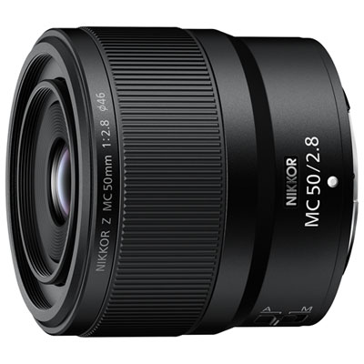 Nikon NIKKOR Z MC 50mm f/2.8 Lens - Black First Z Lens