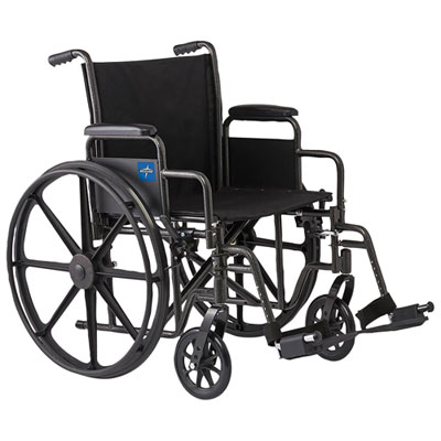 Fauteuil Roulant K1 De 16 Po Avec Repose-Jambes Rabattables De Medline