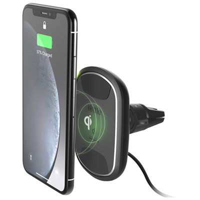 Image of iOttie iTap2 Wireless Charging Universal Air Car Vent Mount - Black