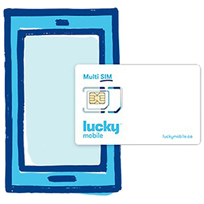 Image of Lucky Prepaid SIM Card