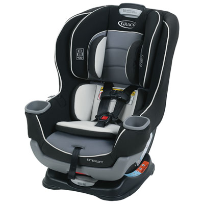 Image of Graco Extend2Fit Convertible 2-in-1 Car Seat - Gotham