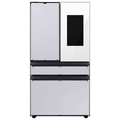 Samsung BESPOKE 36" 22.5 Cu. Ft. 4-Door French Door Refrigerator with Water Dispenser (RF23BB8900AWAC) - White