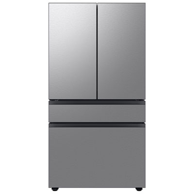 Samsung BESPOKE 36" 28.8 Cu. Ft. 4-Door French Door Refrigerator with Water Dispenser (RF29BB8600QLAA) - Stainless Ice maker works great !!