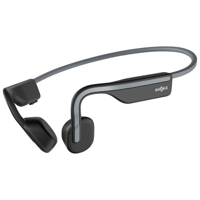 Shokz OpenMove Bone Conduction Open-Ear Bluetooth Headphones - Grey Bone conduction